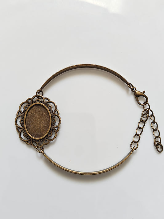 Vintage Bracelet 13*18mm 1 Piece - Design 1