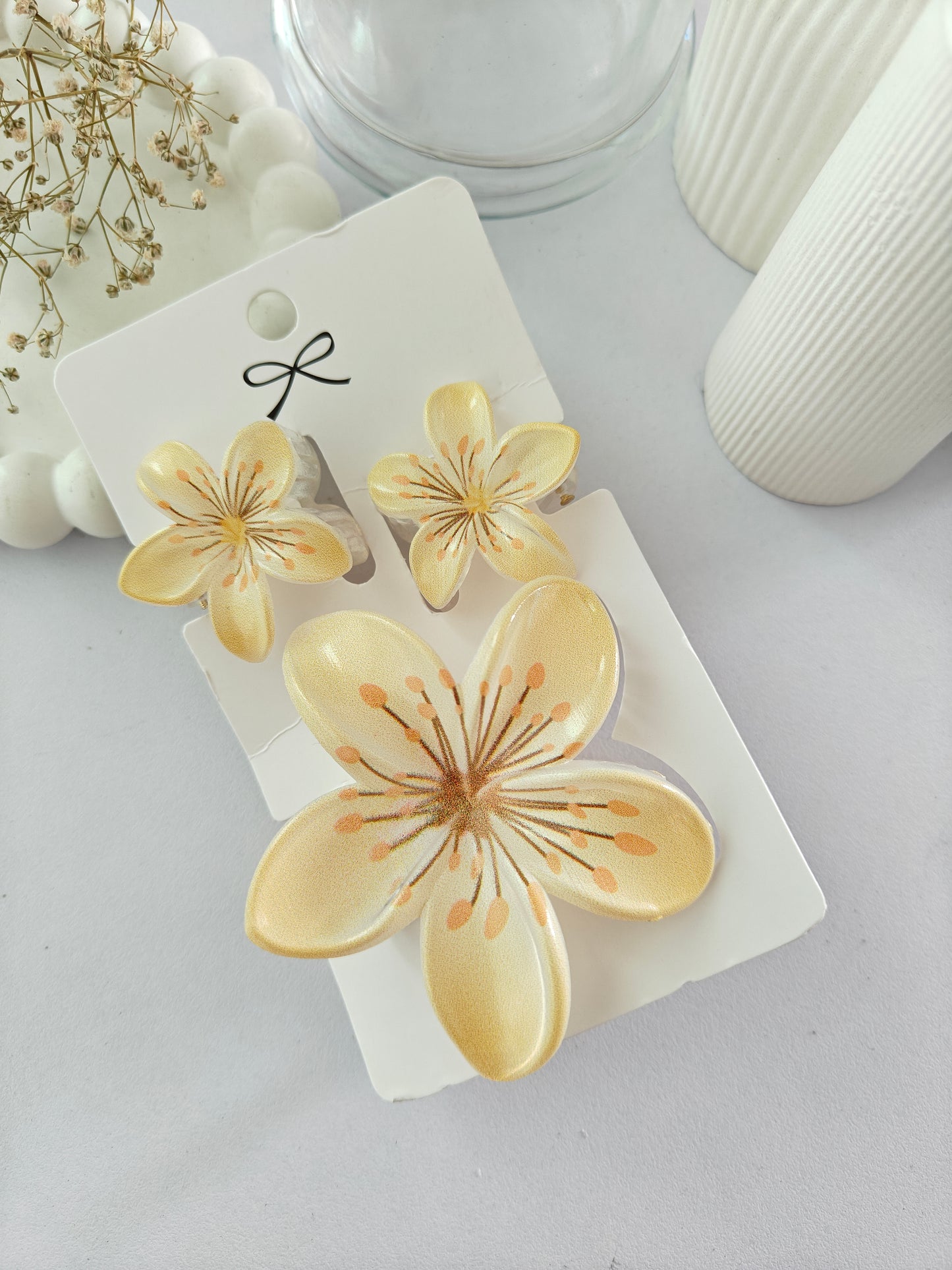 Floral Tri-Claw Combo