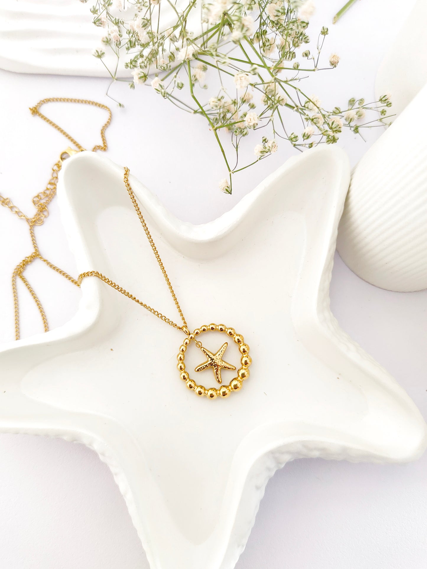 Beachy Starfish Necklace