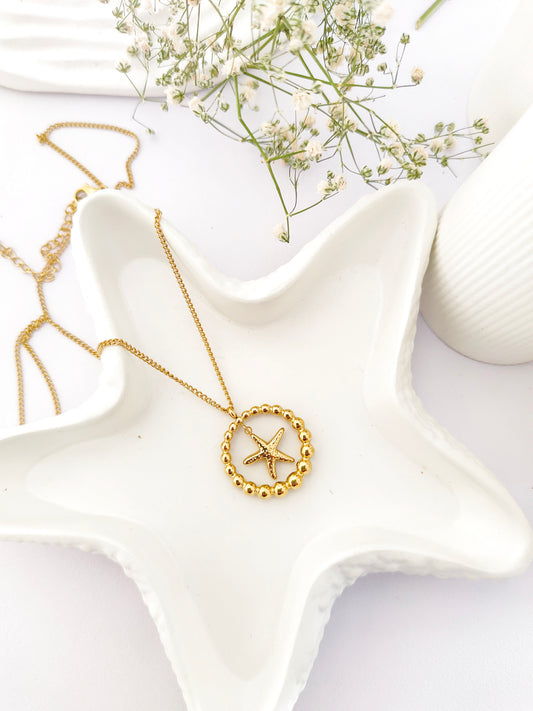 Beachy Starfish Necklace