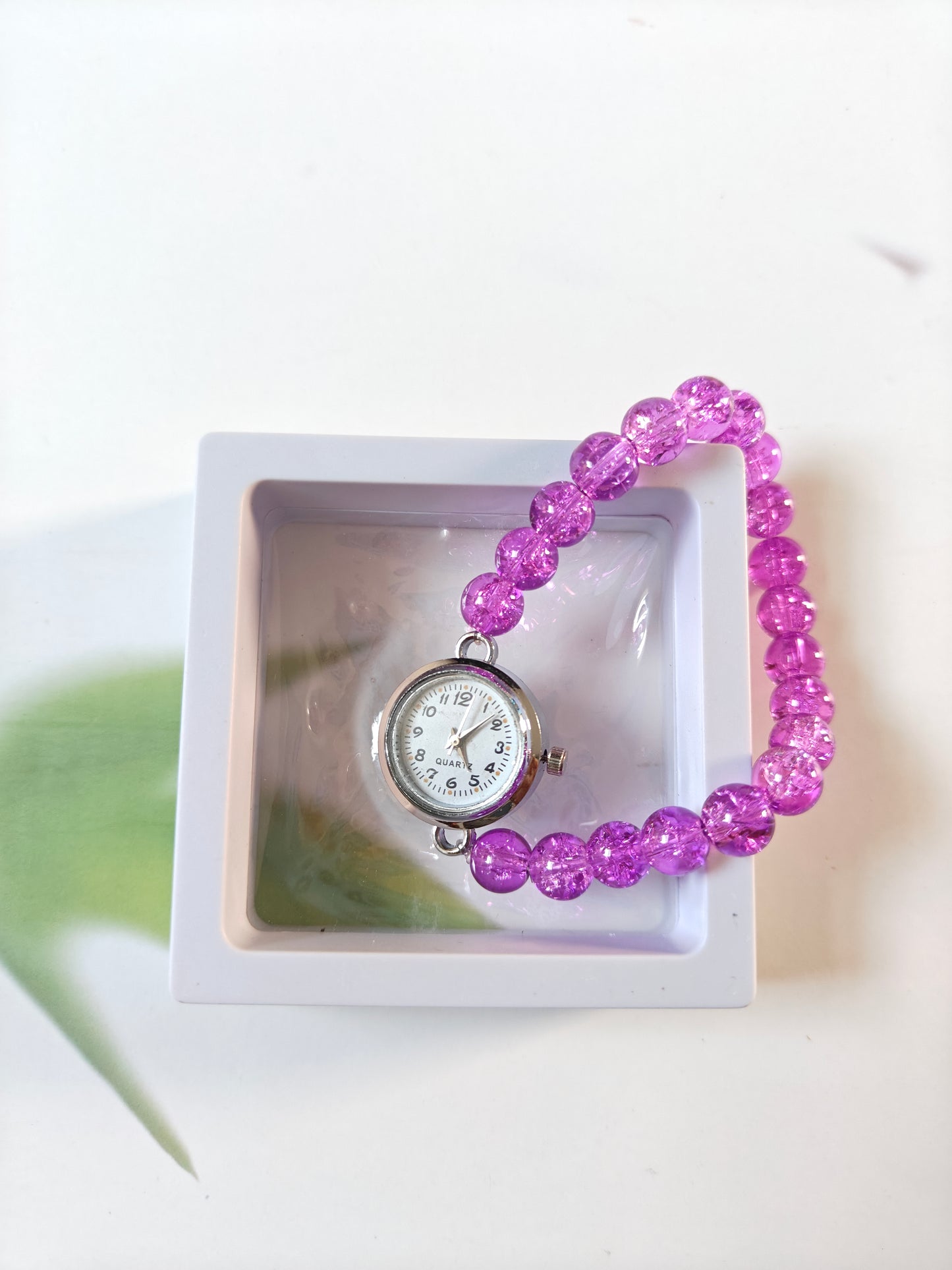Beaded Watch Bracelet