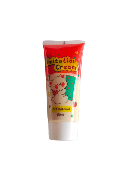 Decoden Glue Milk Tea 50ml Tube With Random Nozzel