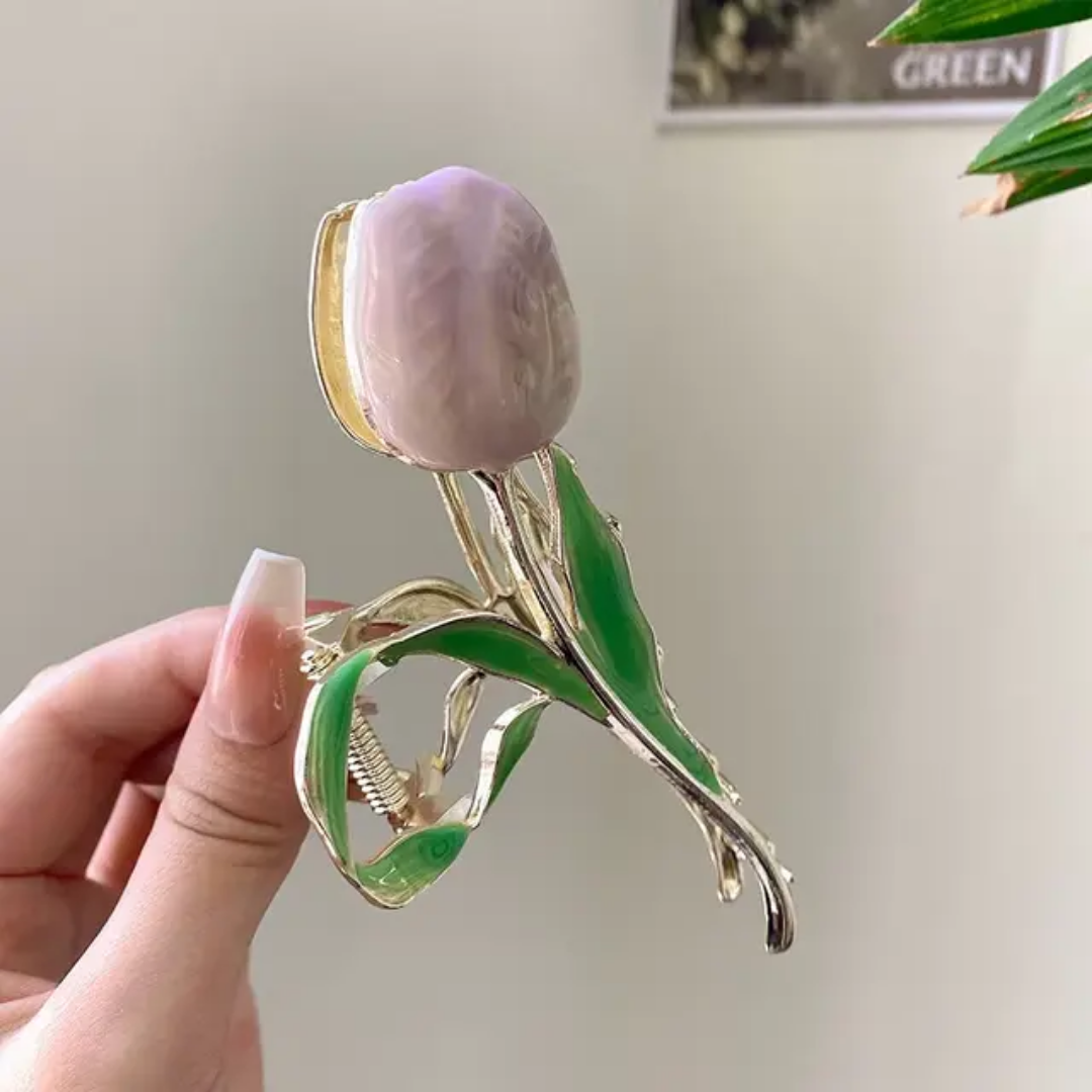 Korean Style Tulip Claw Clip