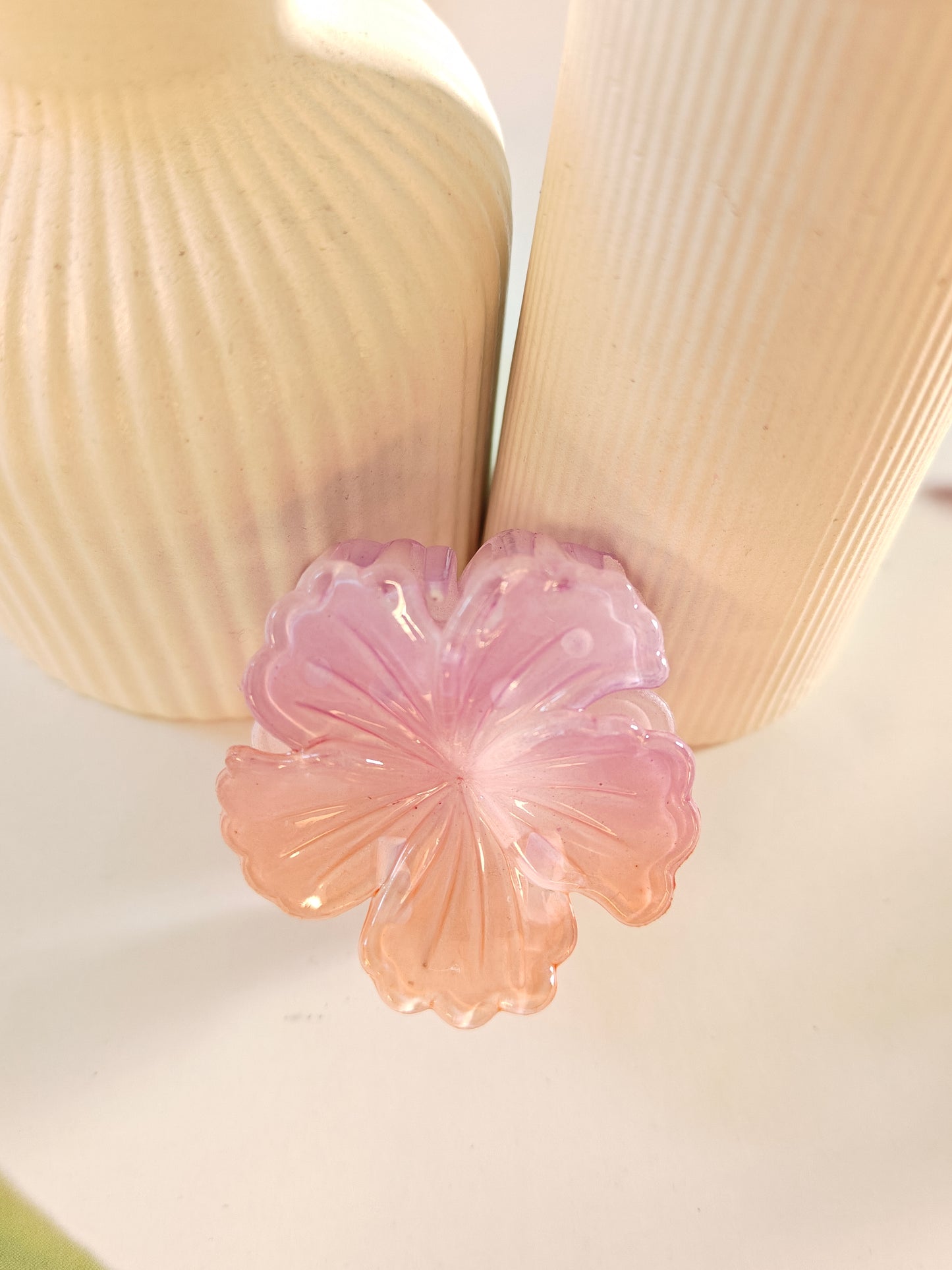 Mini Hibiscus Claw Clip - 1 Piece