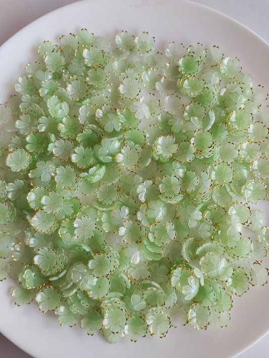 Acrylic Flowers Green - 20g