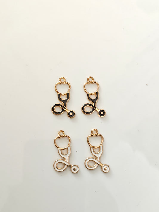 Stethoscope Charm - 1 Piece