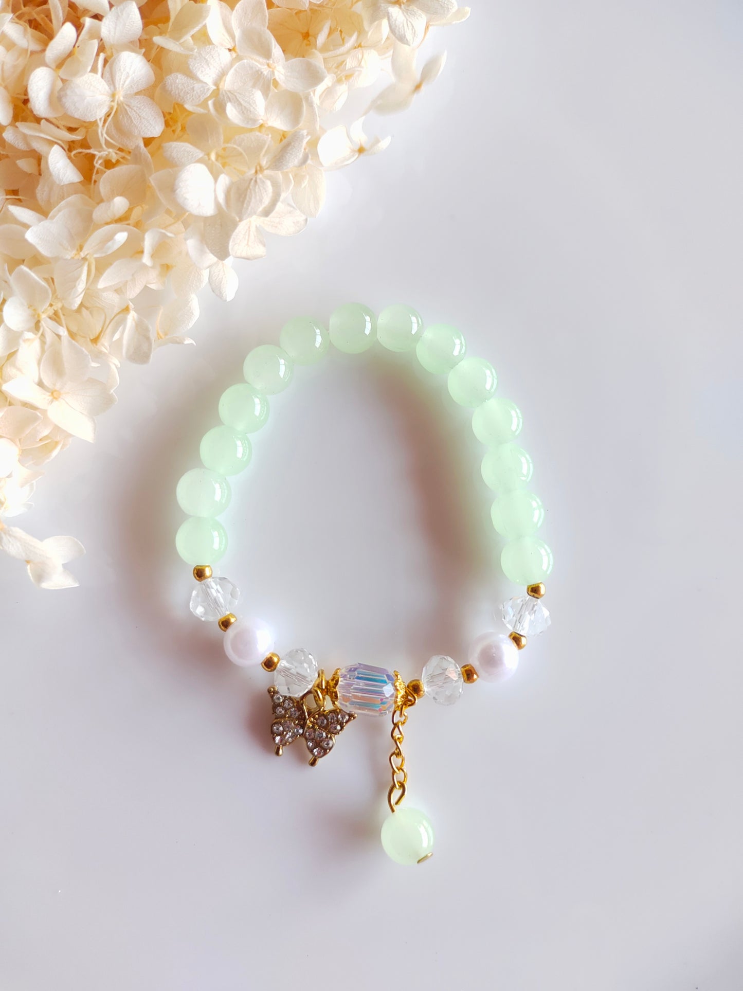 Aurora Flutter Bracelet - Green