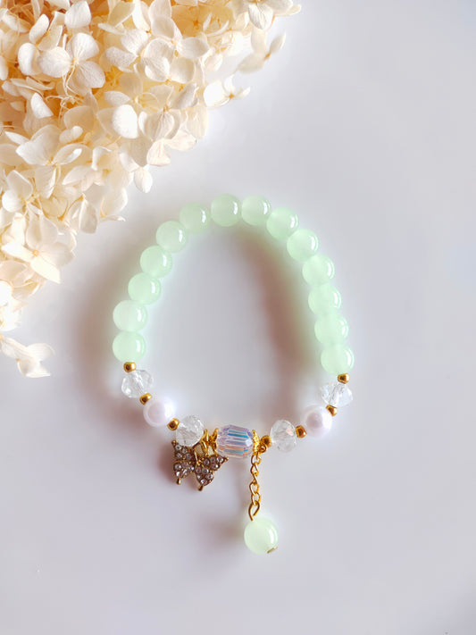 Aurora Flutter Bracelet - Green