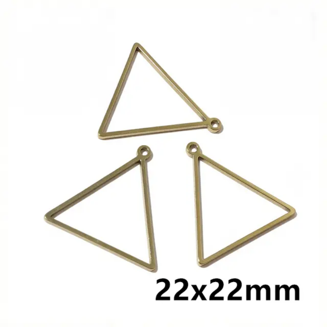 Stainless Steel Open Bezel With Single Hoop - 1 Piece