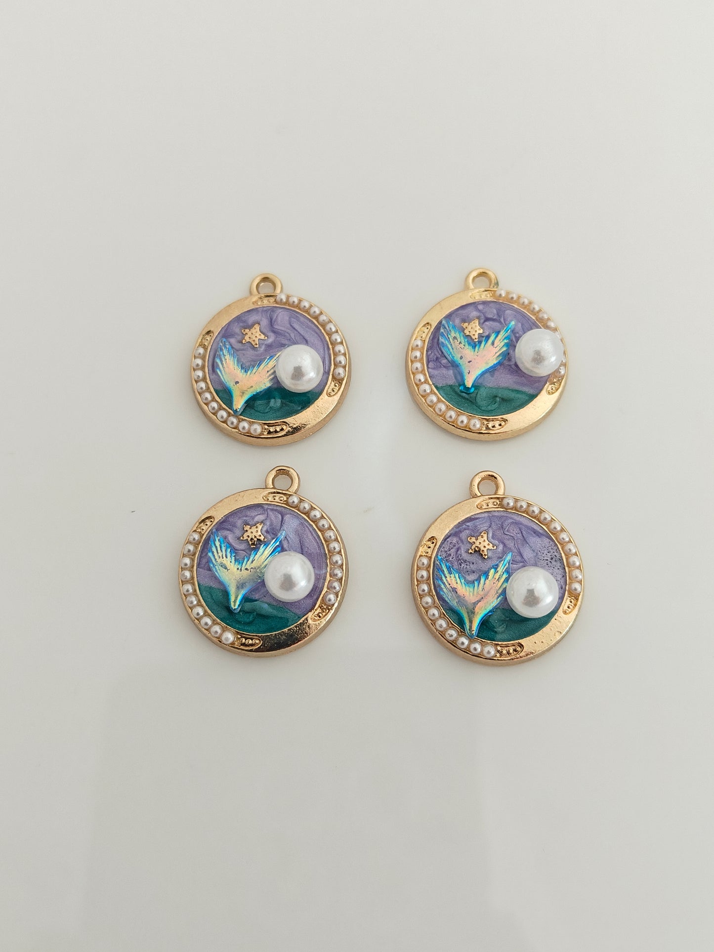 Mermaid Tail Charm - 1 Piece