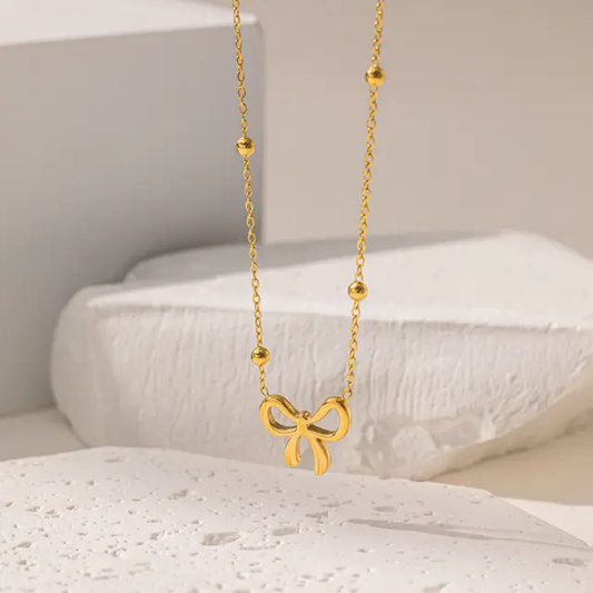 Bow Ball Chain