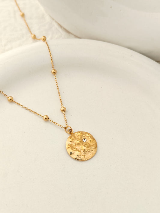 Solara Medallion Necklace
