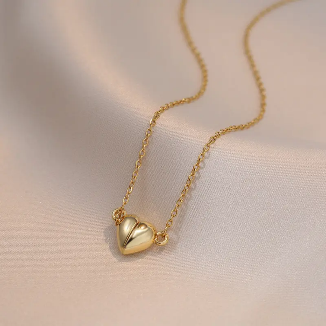Heart Magnetic Charm Necklace