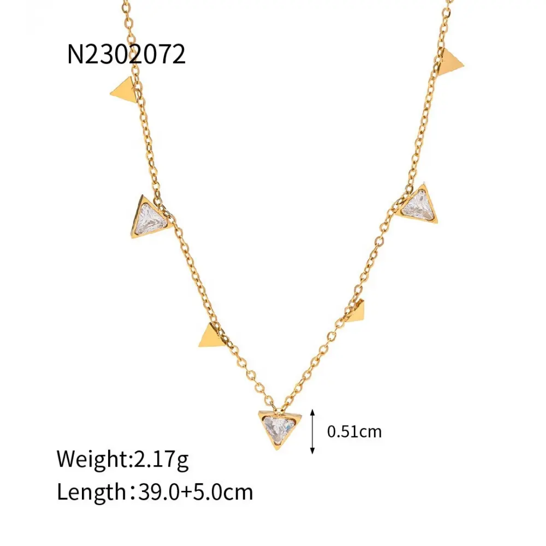 Trinity Spark Necklace