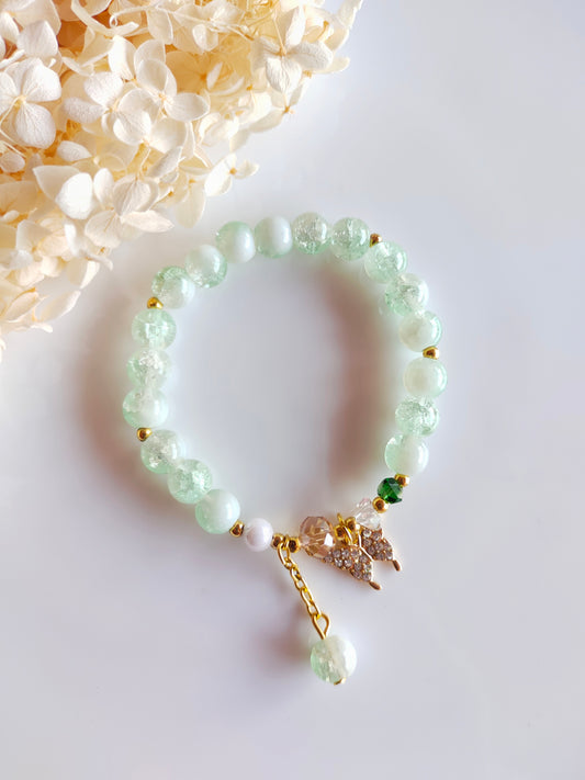 Ethereal Spark Bracelet - Green