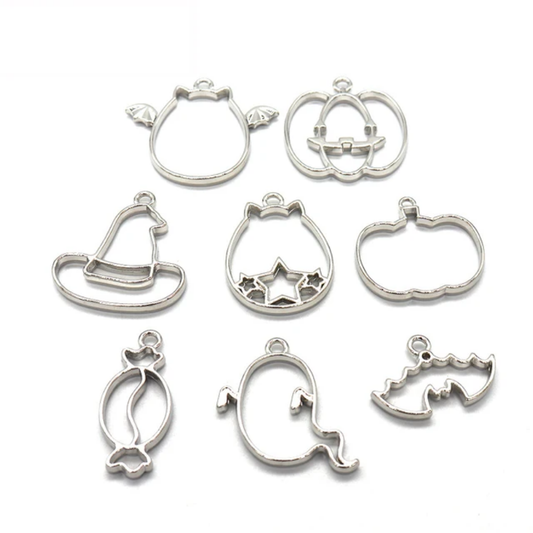 Halloween Charms Silver - 1 Piece