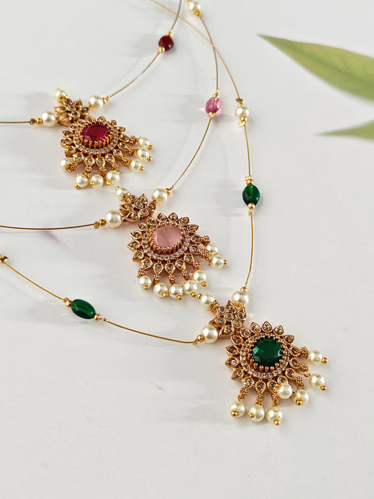 Oval Stone Invisible Chains