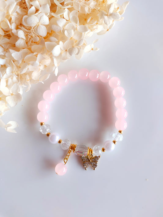 Aurora Flutter Bracelet - Pink