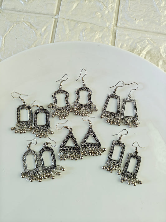 Mini Jhumka Base Hooks - 1 Pair