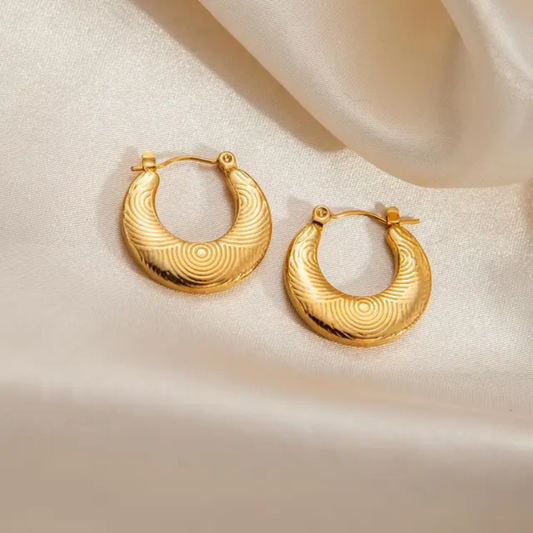 Spiral Round Hoops