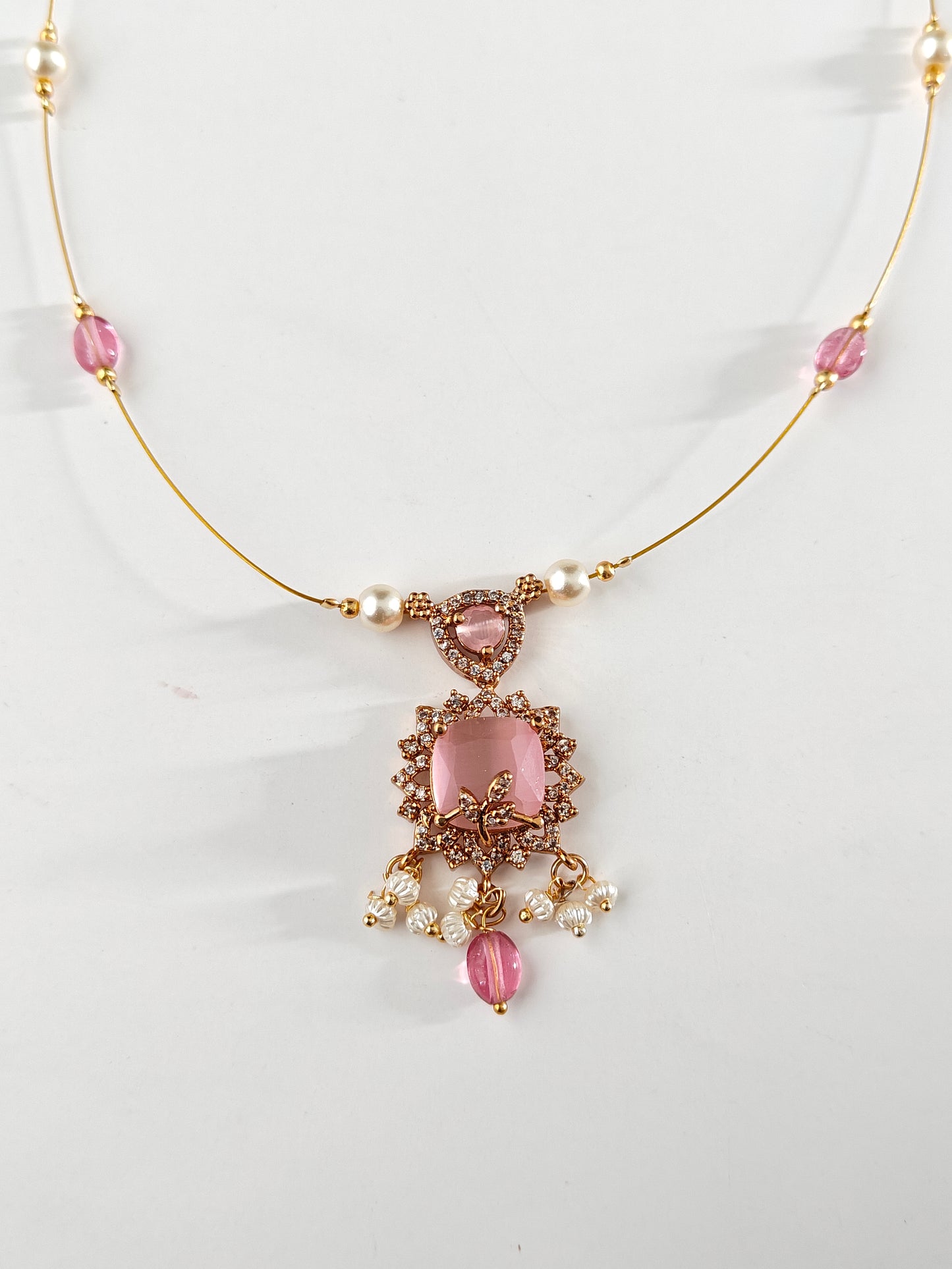 Pink Square Invisible Chains