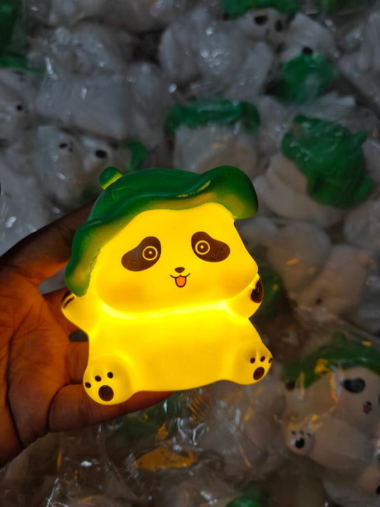 Mini Panda With Hat Lamp
