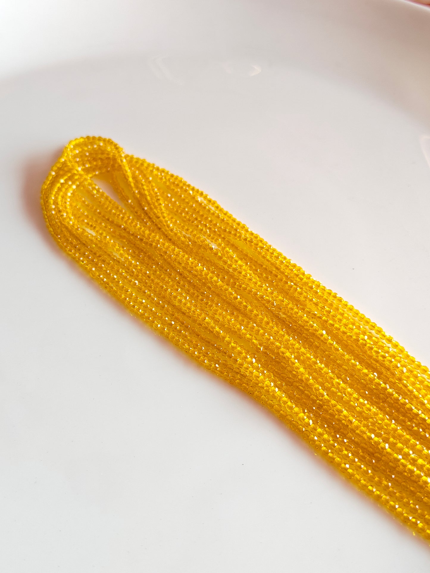 Yellow 2mm Hydro Beads