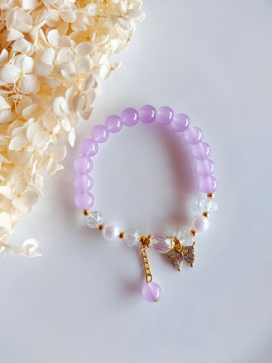 Aurora Flutter Bracelet - Purple