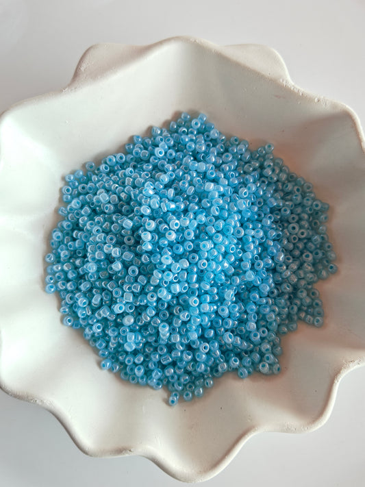 Seed Beads Blue - 20g