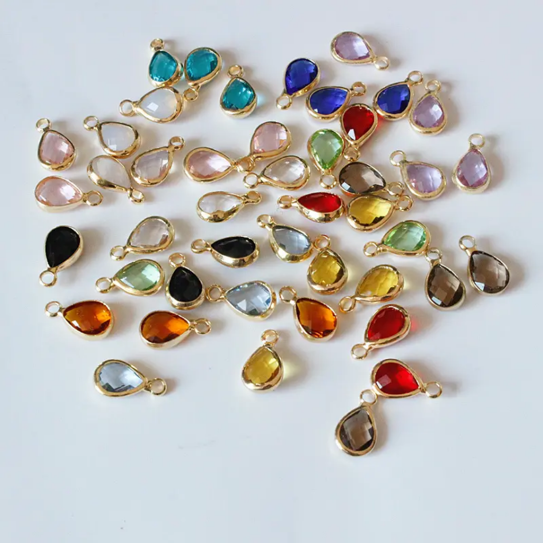 Tear Drop Charm 11*6mm 14k Gold Plated - 1 Piece