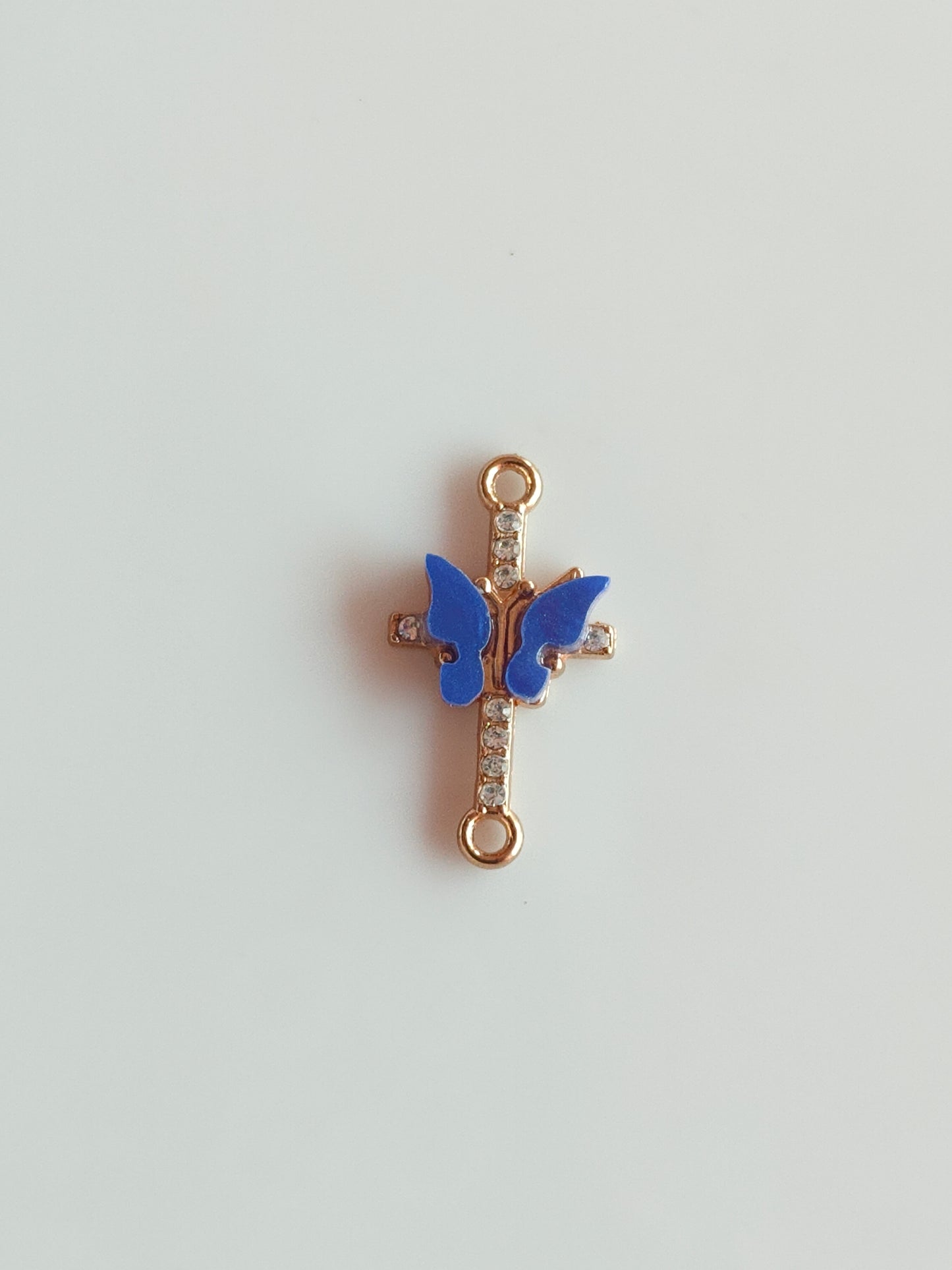 Stone Butterfly Charm - 1 Piece