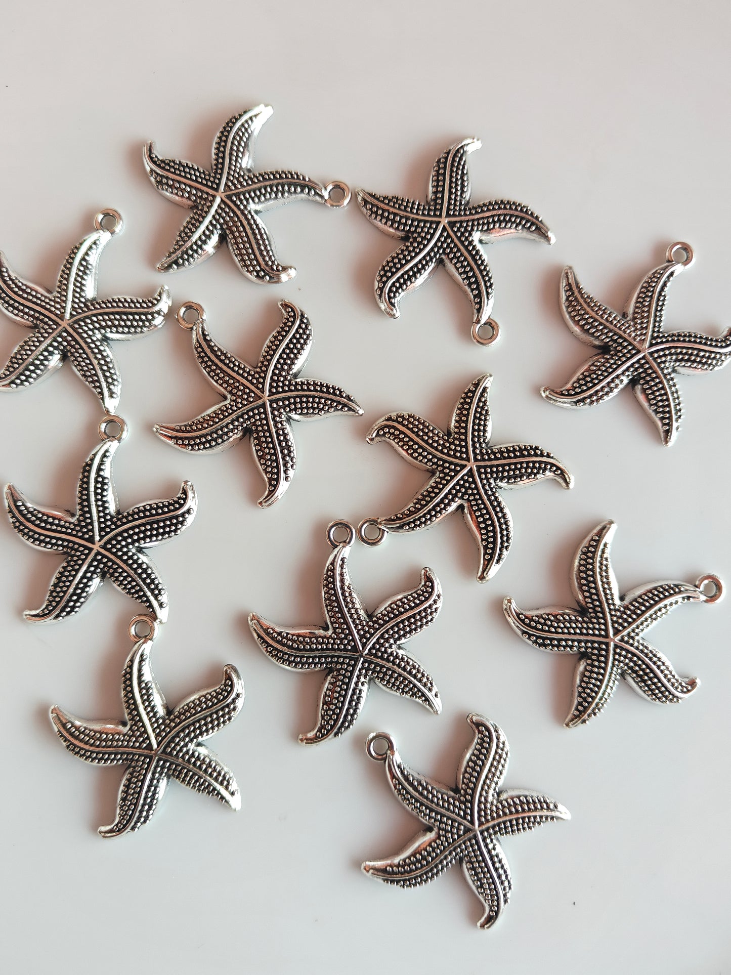 Metal Starfish Charm - 1 Piece