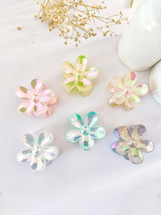 Holographic Flower Claw