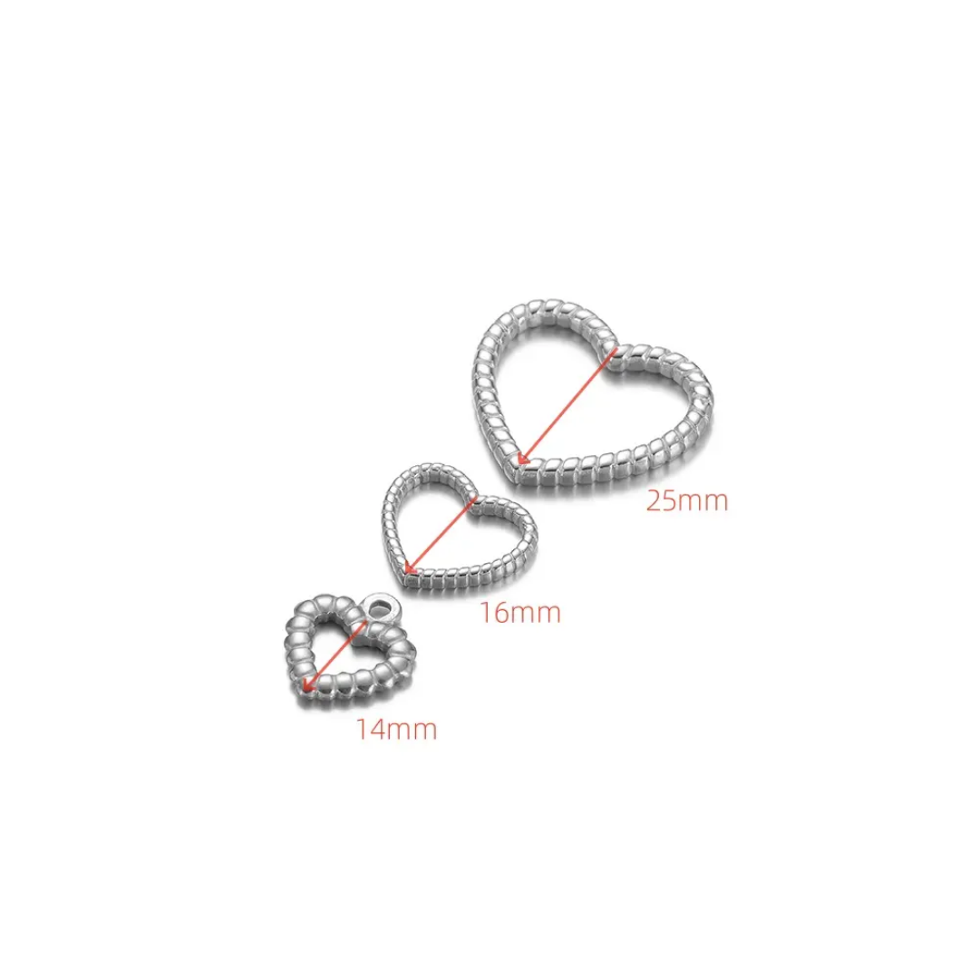 Heart Hollow Bezel - 1 Piece