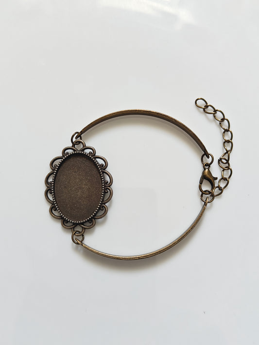 Vintage Bracelet 18*25mm 1 Piece - Design 8