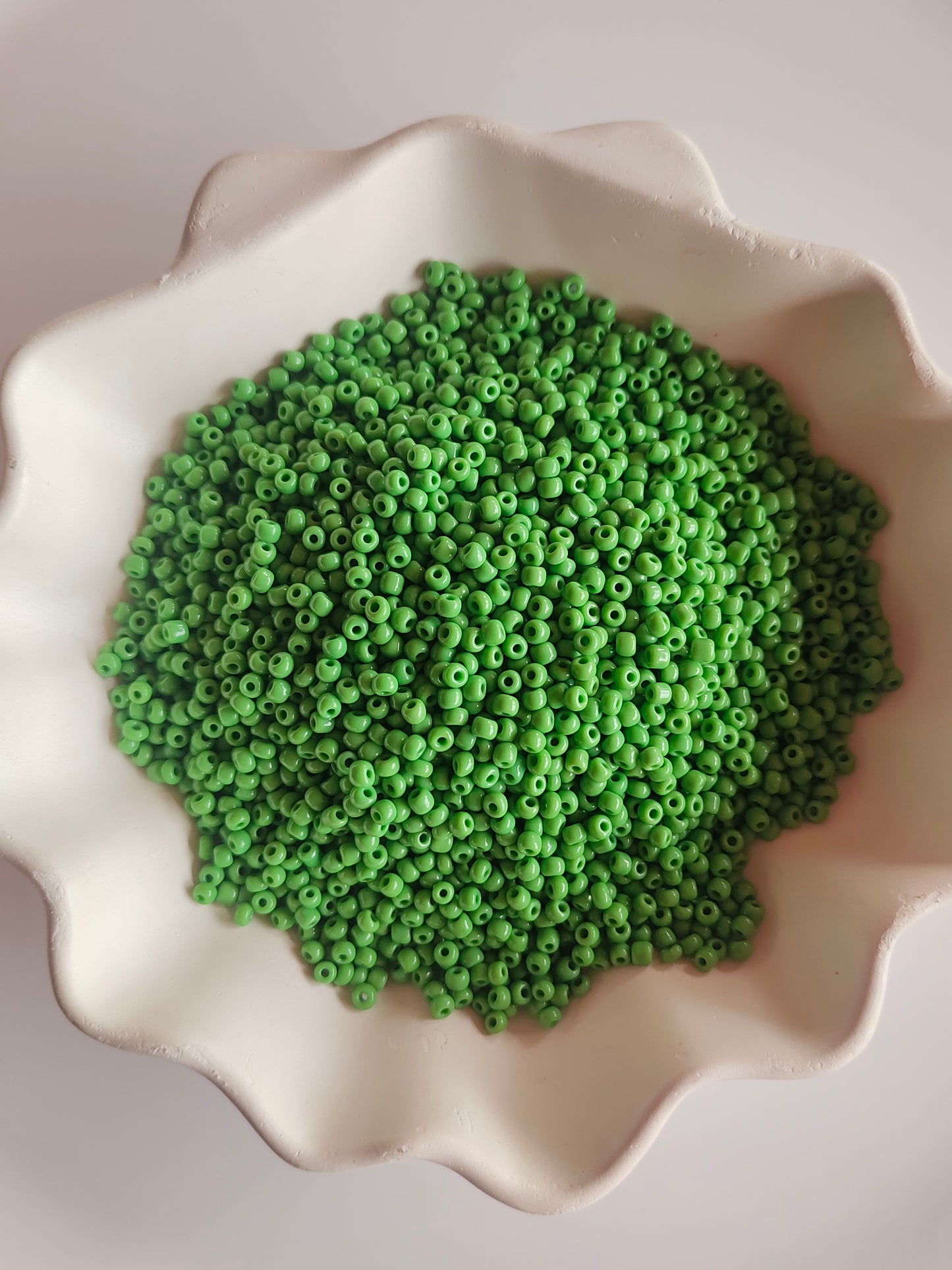 Seed Beads Green - 20g
