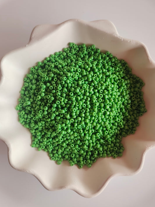 Seed Beads Green - 20g