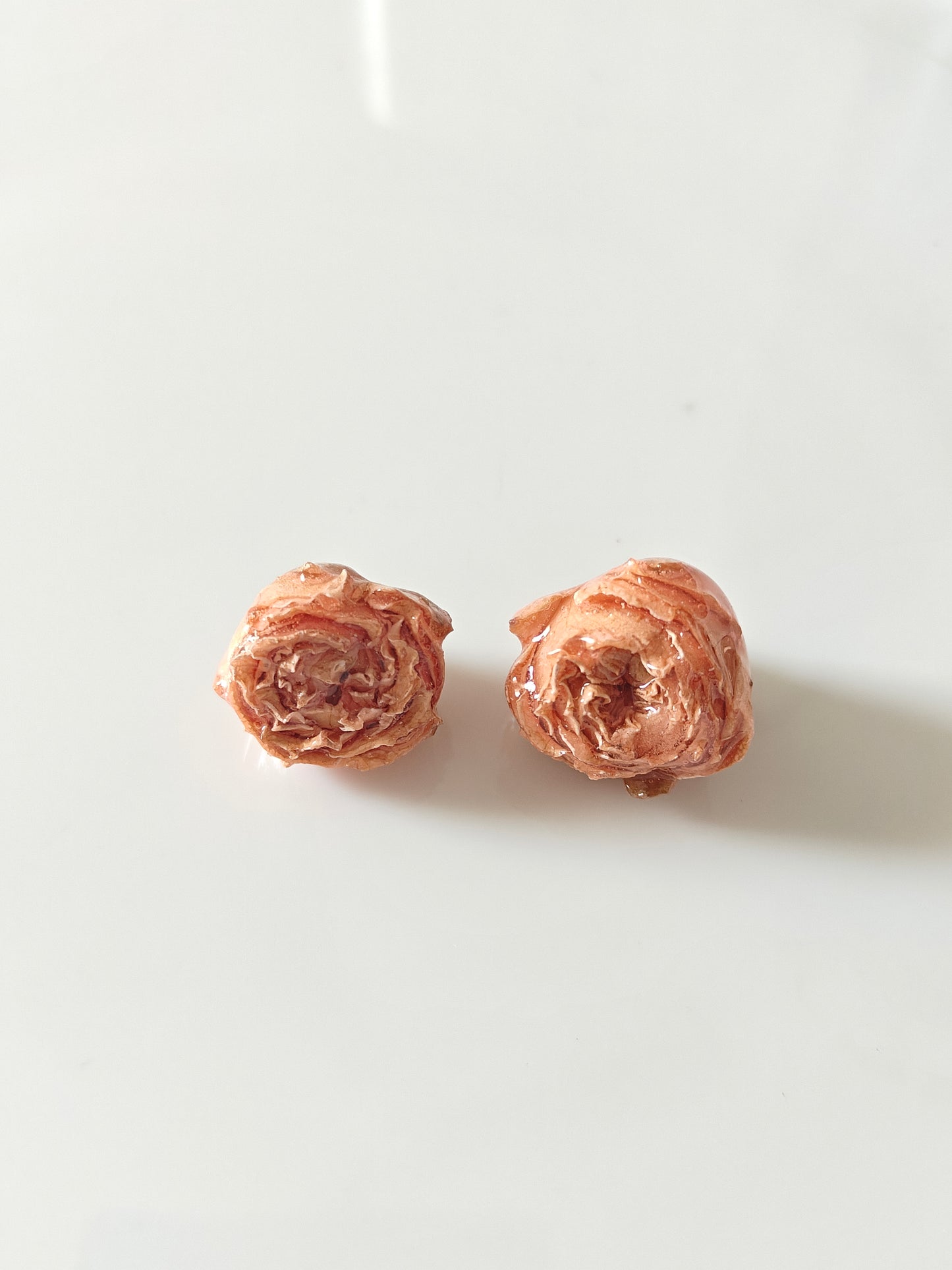 Resin Rose Charms - 1 Piece