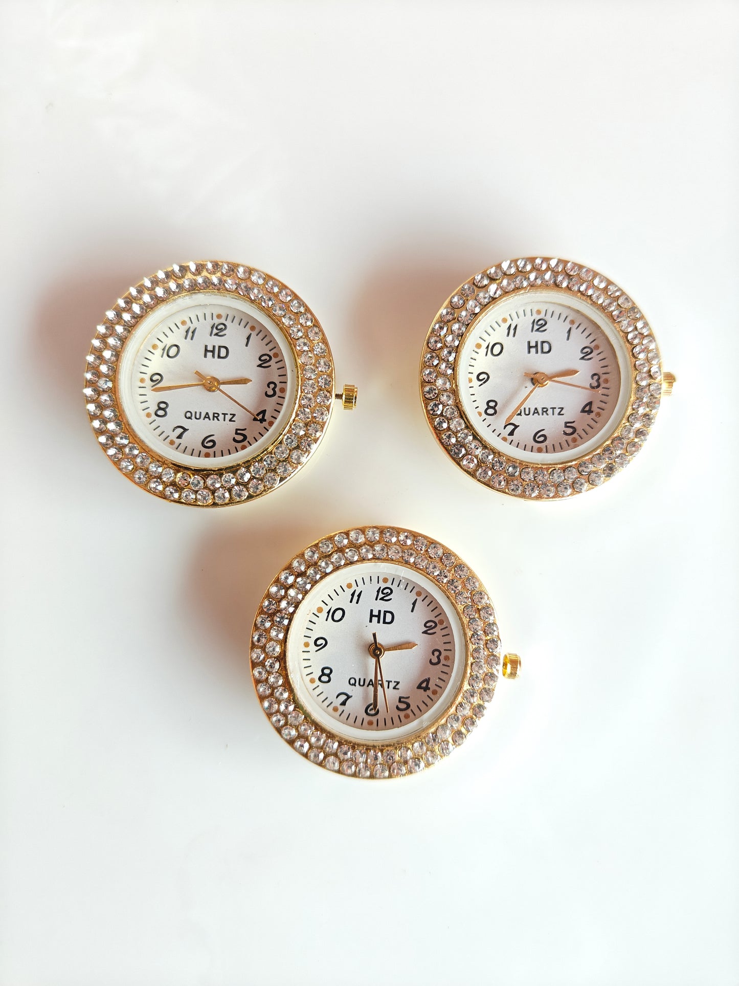 Golden Dual Rhiny Watch Dial - 1 Piece