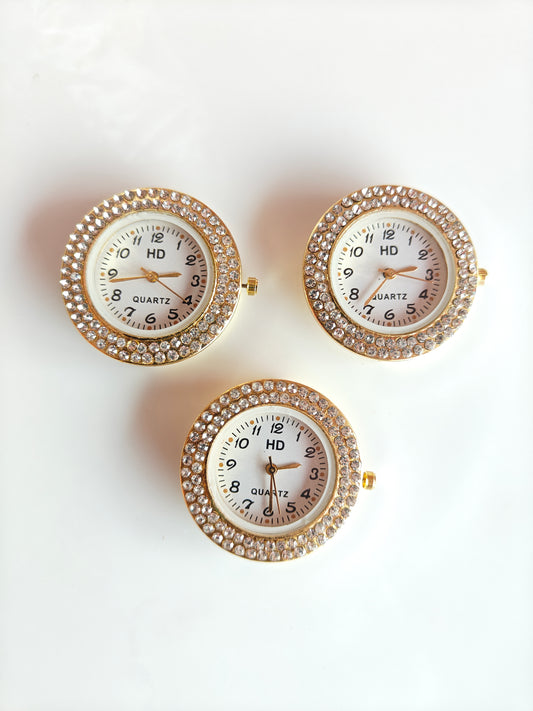 Golden Dual Rhiny Watch Dial - 1 Piece