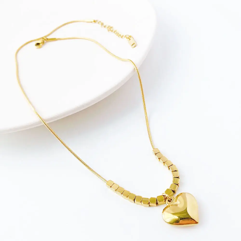 Bubble Heart Series Bead Chain