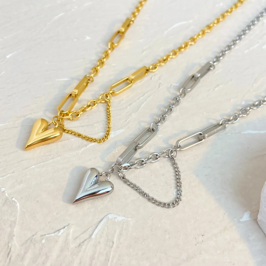 Heart Chunky Necklace