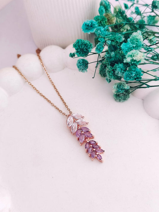 Layered Leafy Necklace