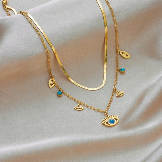 Evil Eye Layer Chain