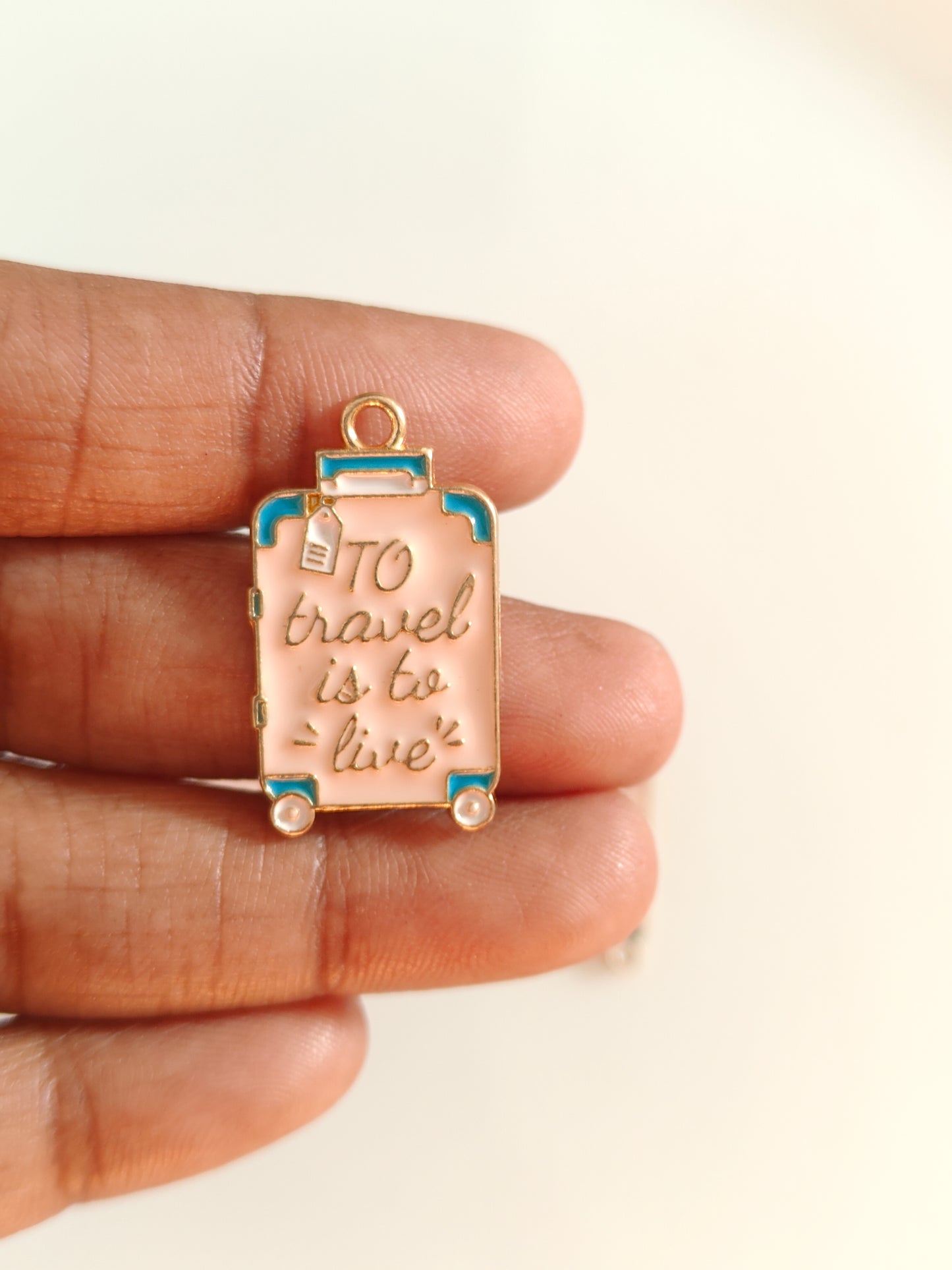 Travel Trolley Charm - 1 Piece