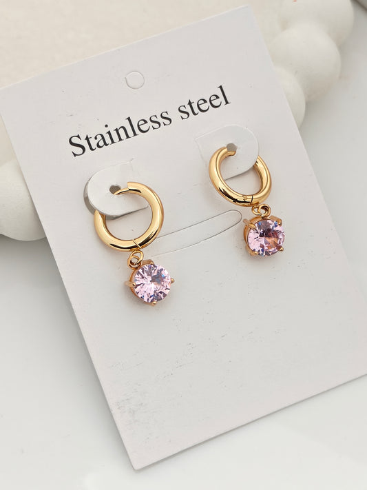 Aurora Pink Hoops