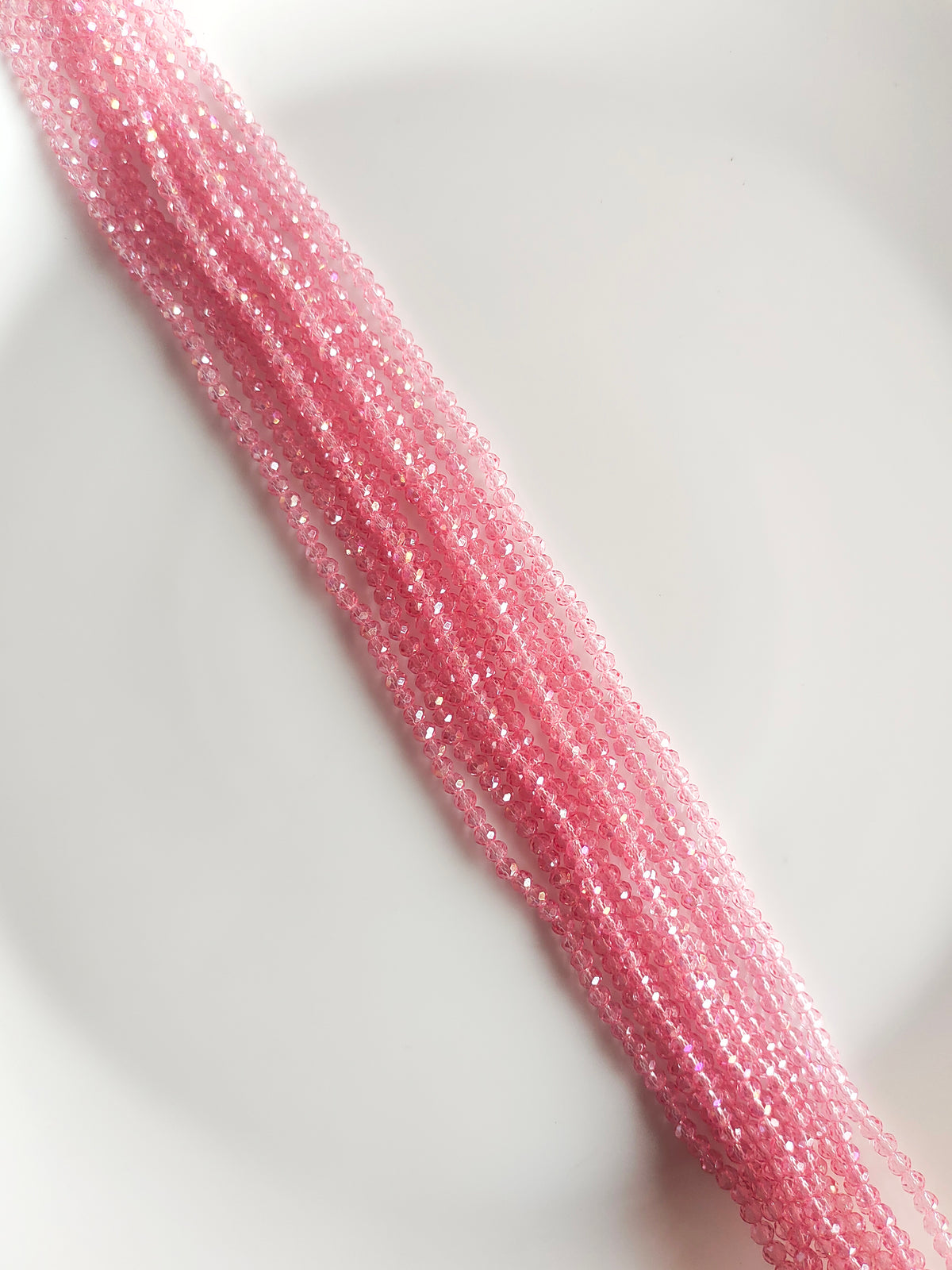 4mm Crystal Beads Peach