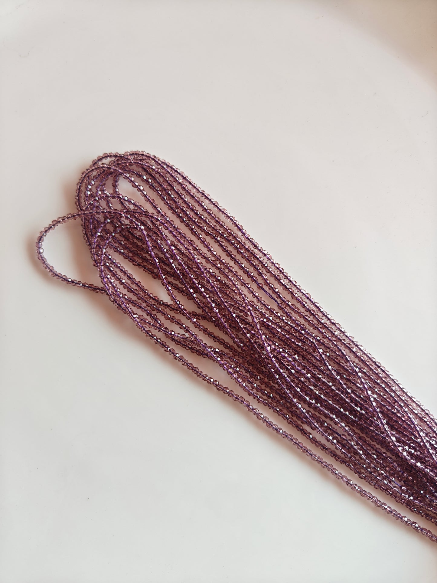 Mauve 2mm Hydro Beads