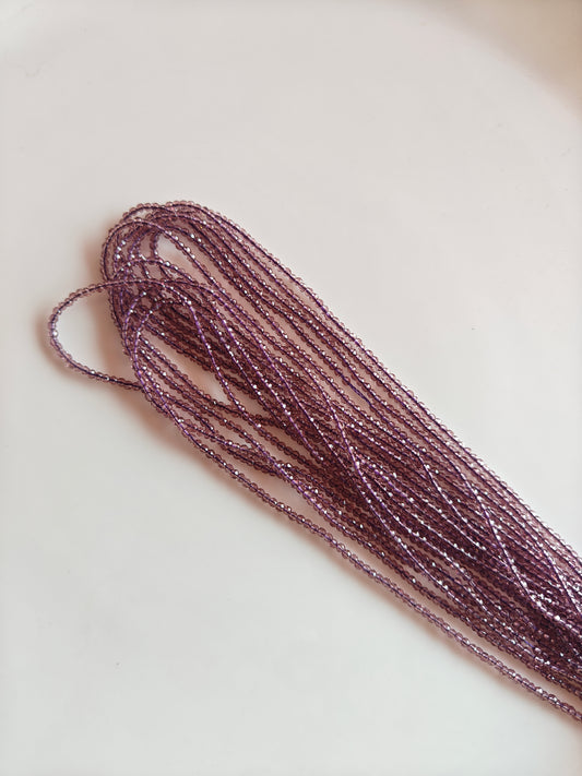 Mauve 2mm Hydro Beads