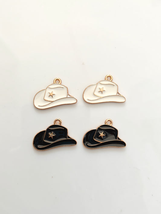 Cowboy Hat Charm - 1 Piece
